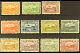 1939 AIRMAIL POSTAGE "Bulolo Goldfields" Set To 2s, SG 212/22, Fine Mint (11 Stamps) For More Images, Please Visit Http: - Papua-Neuguinea