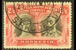 1910 2s 6d Sepia And Deep Crimson, Double Head, SG 156, Very Fine Used. For More Images, Please Visit Http://www.sandafa - Sonstige & Ohne Zuordnung