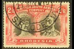 1910 2s 6d Sepia And Deep Crimson, Double Head, SG 156, Very Fine Used. For More Images, Please Visit Http://www.sandafa - Altri & Non Classificati