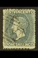 1862 1s Slate Grey, Perf 11 To 12½ X 14 To 16, SG 11, Very Fine Used With Bright Colour. For More Images, Please Visit H - St.Vincent (...-1979)