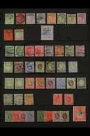 1903-1921 USED COLLECTION. A Useful Collection With Some Better Values On A Stock Page. Includes 1903 QV Opt'd Set To 1r - Somaliland (Protectoraat ...-1959)