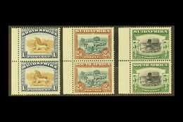 1927-30 1s, 2s6d & 5s Vertical Pairs, SG 36/8, Never Hinged Mint, Cat.£480 As Horizontal Pairs (3 Pairs). For More Image - Non Classificati