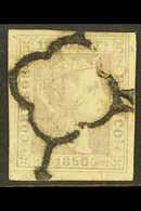 1850 12r Pale Lilac (SG 3, Michel 2, Edifil 2), Fine Used, Four Good To Large Margins. For More Images, Please Visit Htt - Autres & Non Classés