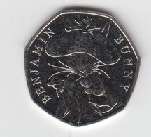 Great Britain UK 50p Coin Benjamin Bunny 2017 (Small Format) Circulated - 50 Pence