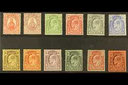 1909-11 Definitives Complete Set, SG 115/26, Fine Fresh Mint. (12 Stamps) For More Images, Please Visit Http://www.sanda - Turks- En Caicoseilanden