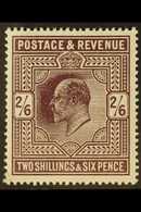 1911-13 2s6d Dark Purple Somerset House, SG 317, Never Hinged Mint, Thin Corner Perf. For More Images, Please Visit Http - Zonder Classificatie