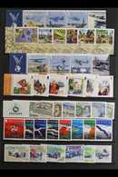 ISLE OF MAN 2007-2012 SUPERB NEVER HINGED MINT COLLECTION On Stock Pages, All Different Complete Sets, Almost Complete F - Andere & Zonder Classificatie
