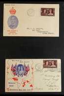 1937-51 KGVI COMMEMORATIVES FDC COLLECTION An Attractive Selection Of First Day Commemorative Items Including Three 1937 - FDC