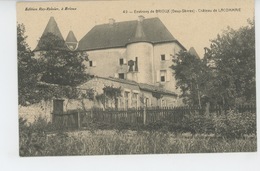 BRIOUX SUR BOUTONNE (environs) - Château De LACOMMAIE - Brioux Sur Boutonne