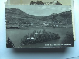 Zwitserland Schweiz Suisse  SZ Insel Schwanau Lauerzersee - Lauerz