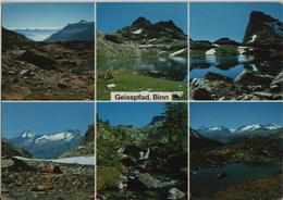 Geisspfad Binn - Italien, Grampielpass, Bietschhorn, Mässeralp, Mässersee - Binn