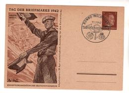 2462 ,  Ganzsache Deutsches Reich,  Rowno, Wolhynien - Interi Postali