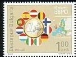 BULGARIA  2009 10 Years EURO - Set 1 Val.  MNH** - Monete