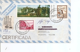 Argentine ( Lettre Recommandée De 1971 De BuenosAires Vers La Belgique à Voir) - Covers & Documents