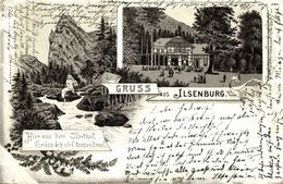 ILSENBURG, Gruss Aus Dem Ilsethal (1896) AK - Ilsenburg