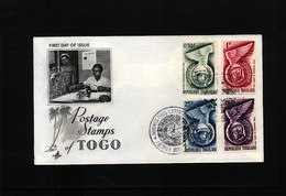 Togo 1962 Space / Raumfahrt  Interesting FDC - Afrika