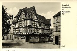 HELMSTEDT, Lindenplatz Mit Helmstedter Hof (1950s) LUX-Bildkarten-Verlag AK - Helmstedt