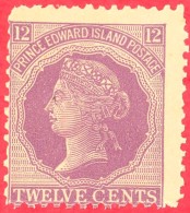 Canada Prince Edward Island # 16 Mint N/H VG - Queen Victoria ''Cents'' Issue - Nuovi