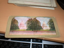 Capitol Washington - Stereoscopes - Side-by-side Viewers