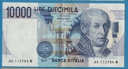 ITALIA 10.000 Lire   Alessandro Volta	03.09.1984	Serial# AK….N P# 112d - 10000 Lire