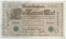 Billet Neuf 1000 Mark 1910 Grand Billet Marks Reichsbanknote Germany - 1.000 Mark