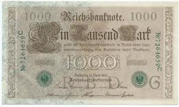 Billet Neuf 1000 Mark 1910 Grand Billet Marks Reichsbanknote Germany - 1.000 Mark