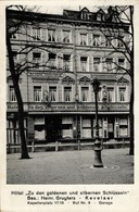 KEVELAER, Hotel Zu Den Goldenen Und Silbernen Schlüsseln (1936) AK - Kevelaer