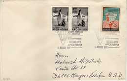 Antarctic / Antarctiques. Argentina Letter 1971 - Motive Stamp - Penguins - Lettres & Documents