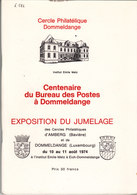 Luxembourg 1974. Cercle Philatélique Dommeldange. Expo De Jumelage (6.586) - Briefe U. Dokumente