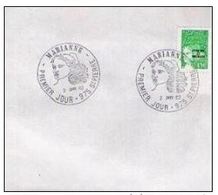 FDC Saint Pierre Et Miquelon Marianne Du 14 Juillet ( Luquet )  0,41 Euros 02-01-2002 - FDC