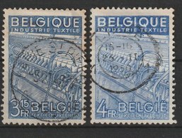 MiNr. 812, 813 Belgien / 1948, 2. Febr./15. Dez. Exportförderung - 1948 Export