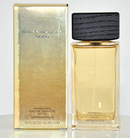 Donna Karan Gold Sparkling Eau De Toilette Edt 100ML 3.4 Fl. Oz. Spray Perfume For Woman Rare Vintage Old 2008 New - Femme