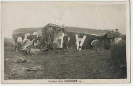 Real Photo Airplane Crash Accident Breguet 19  Mai 1930 - Accidentes