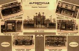 94........Val De Marne....Alfortville....carte ADVERT...7 Vues De Magasins - Alfortville
