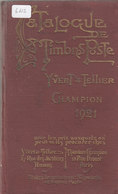 Briefmarken-Katalog. Catalogue De Timbres.poste Yvert & Tellier Champion 1921 (6.612) - Francia