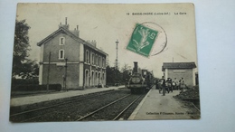 Carte Postale ( J 2 ) Ancienne De Basse Indre , La Gare - Basse-Indre