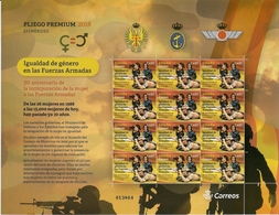 2018-ED. 5262 COMPLETA EN PLIEGO PREMIUM - Igualdad De Género En Las Fuerzas Armadas -NUEVO - Full Sheets