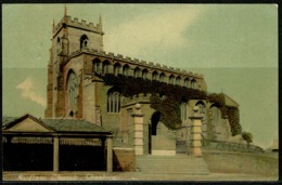 Ref 1235 - 1908 Postcard - Audlem Church Cheshire - Other & Unclassified