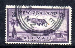 200 490 - NUOVA ZELANDA 1935 , Posta Aerea Yvert Usato N. 7 - Airmail