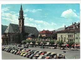 Trentino Bolzano Piazza Walter Col Duomo Viaggiata 1959 - Bolzano (Bozen)