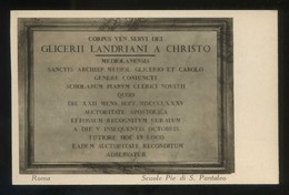 Italia. Lazio. Roma. *Scuole Pie Di S. Pantaleo...* Lote De 5 Diferentes. Nuevas. - Enseignement, Ecoles Et Universités