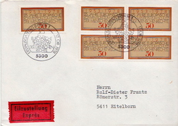 Postal History Cover: Germany Stamps On Express Cover - Andere