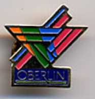 {12603} Pin's " Oberlin ". TBE.   " En Baisse " - Médical