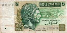 TUNISIA 5 DINARS 1993  P-86 - Tunisie