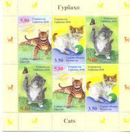 2018. Tajikistan, Cats Of Tajikistan, Sheetlet, Mint/** - Tayikistán