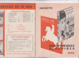 BIBLIOTHEQUES SCOLAIRES HACHETTE 1956! - Didactische Kaarten