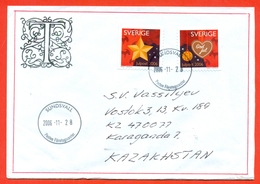 Sweden 2006. Merry Christmas.The Envelope Passed Mail. - Covers & Documents