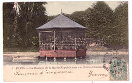2890 - Paris ( XIXe ) - La Musique De La Garde Républicaine Aux Buttes Chaumont - N°5 ( - Parks, Gardens