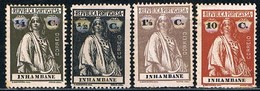 Inhambane, 1914, # 71/2, 74, 80, Papel Porcelana E Pontinhado, MH And MNG - Inhambane