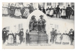 (21860-29) Danses Bretonnes - Types De Beuzec - Beuzec-Cap-Sizun